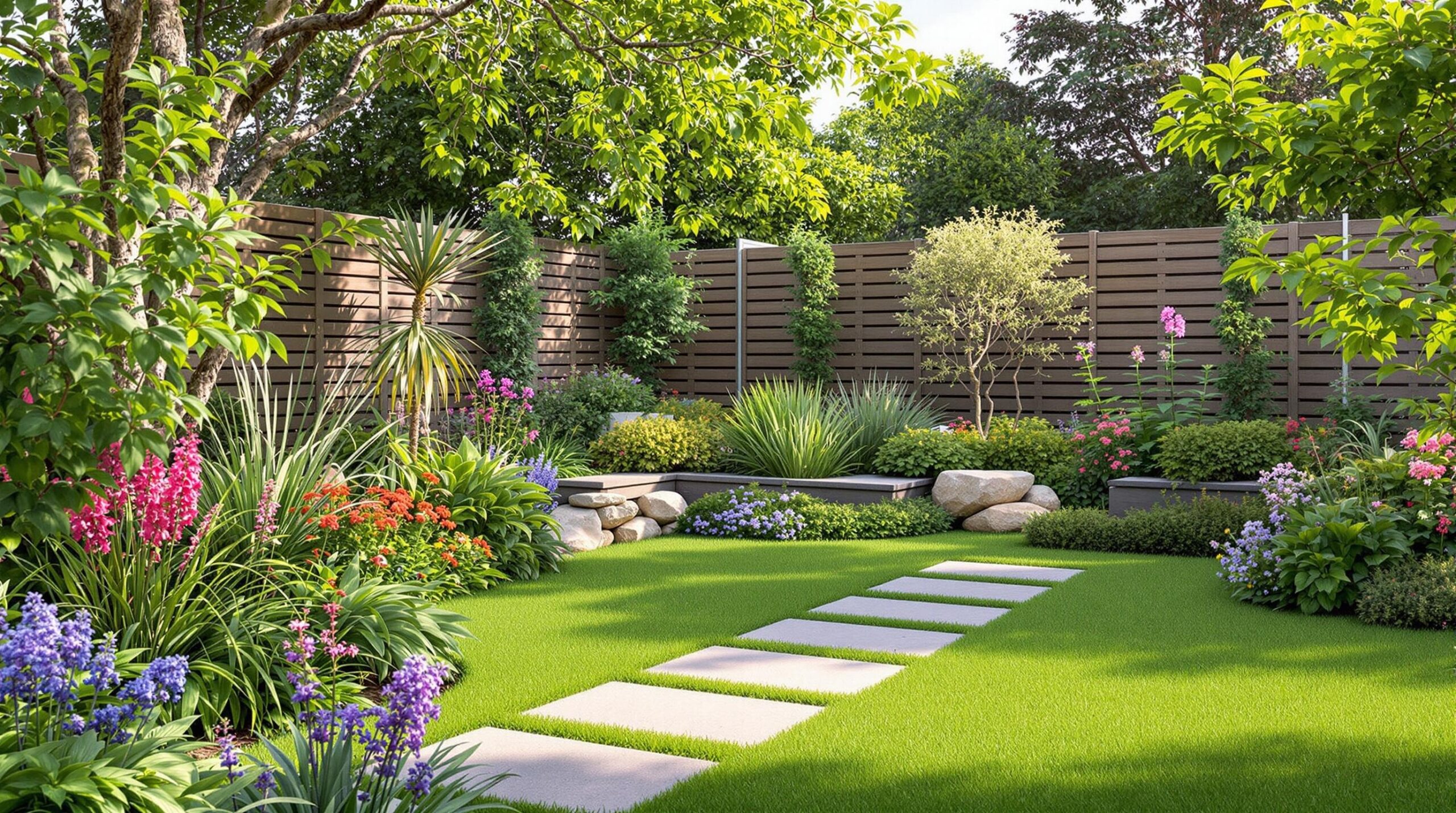 jardin paysager sans entretien